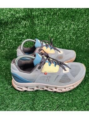 On Running Cloudstratus 2 Blue Grey running shoes Sneakers 39.98658 Size 9 Women